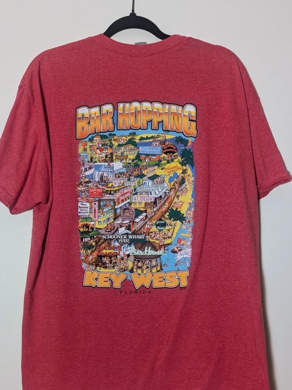 Key West Florida bar hopping t-shirt